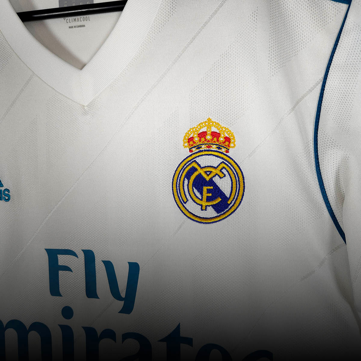 Real Madrid football shirts collection