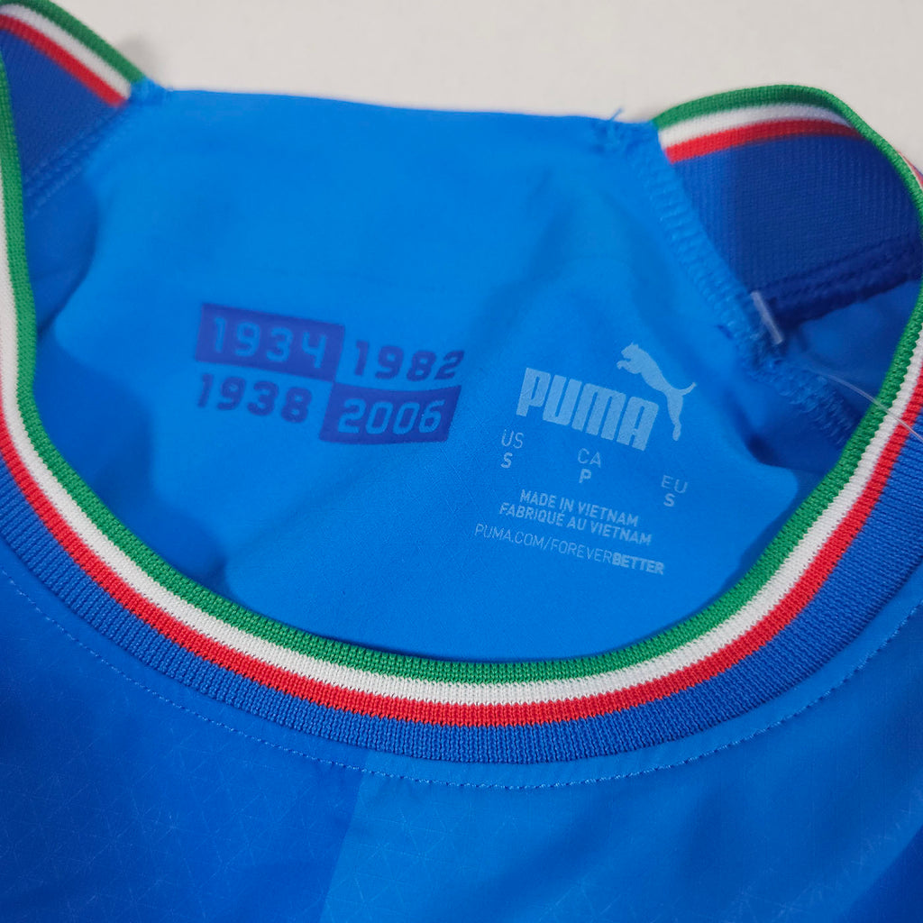 Italy Home Shirt 2022 – Authentic detailed view 5