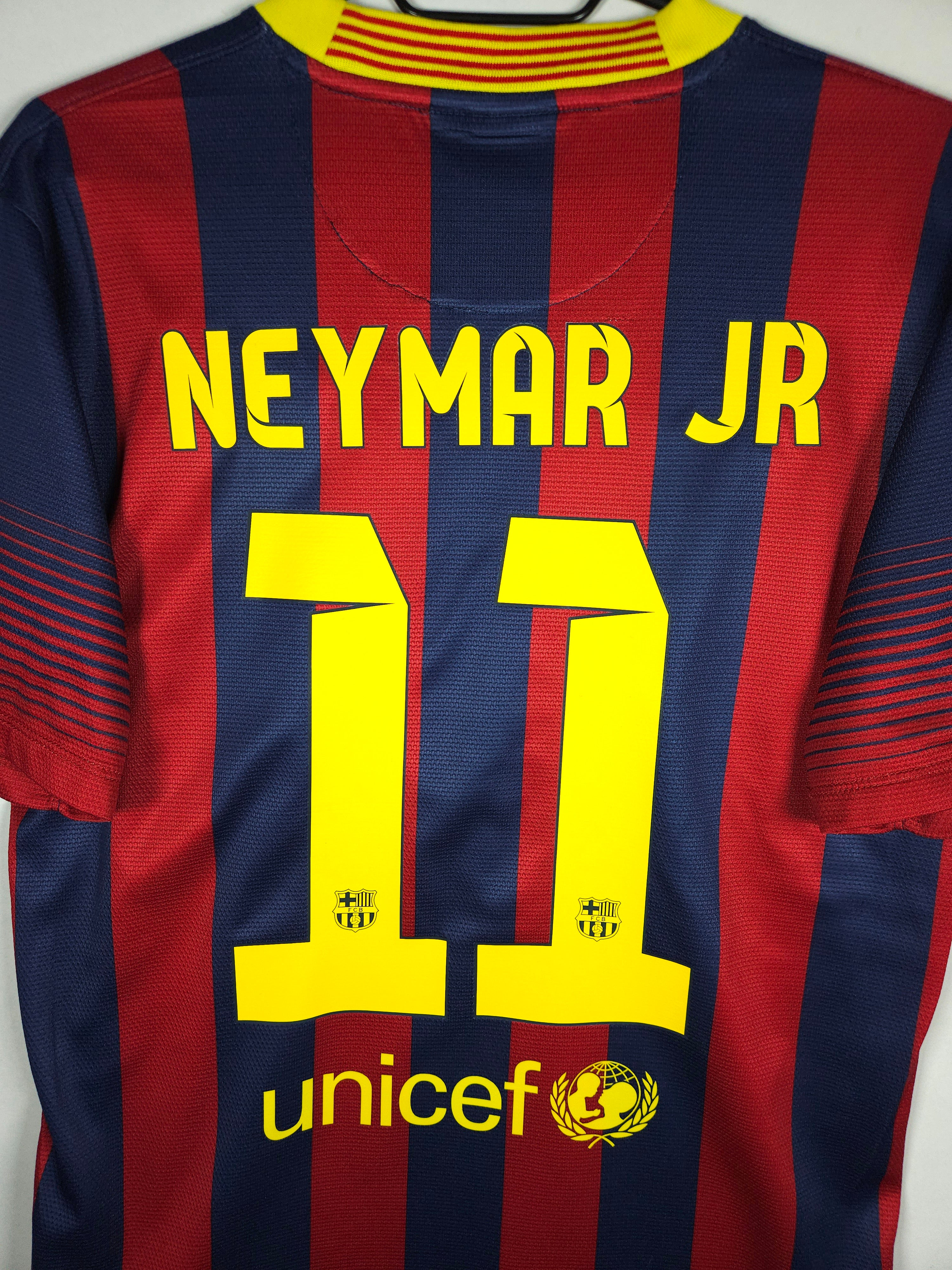 Barcelona Home Shirt 2013-14 – Neymar Jr. #11