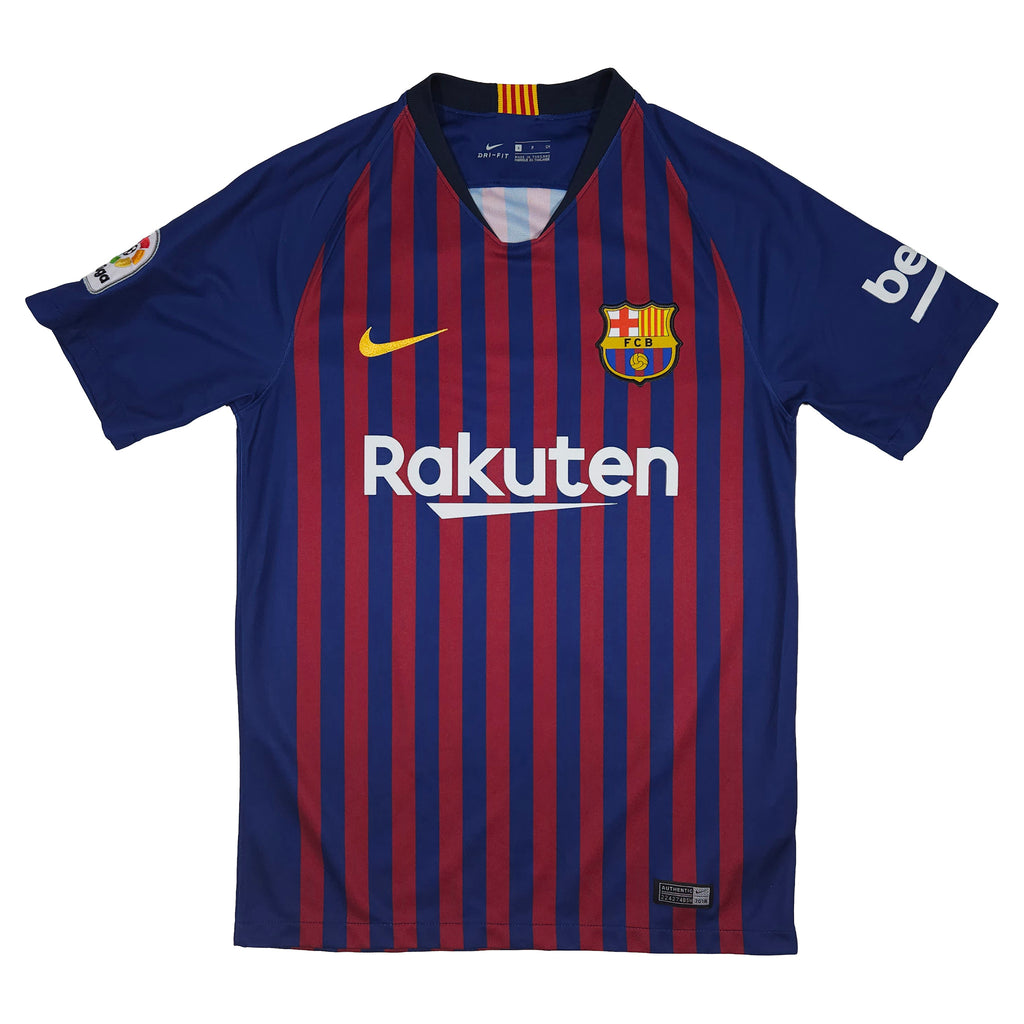 Barcelona Home Shirt 2018-19 – Messi #10 front view