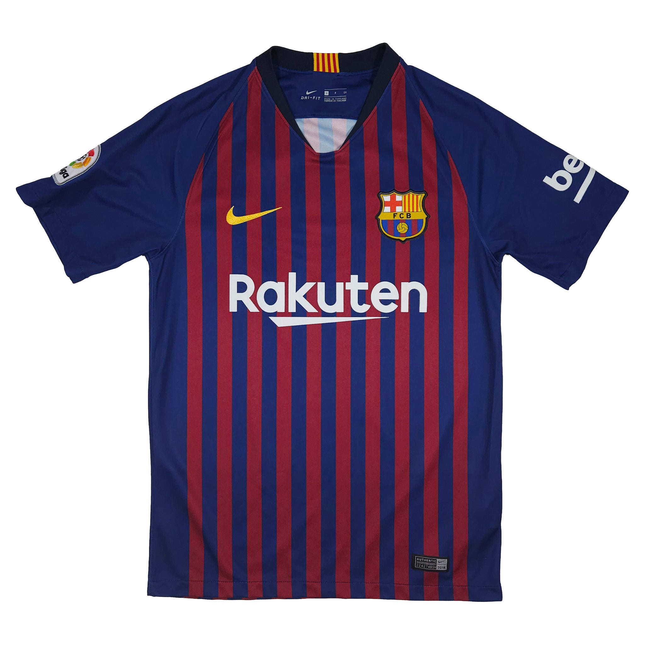 Barcelona Home Shirt 2018-19 – Messi #10 front view