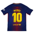 Barcelona Home Shirt 2017-18 – Messi #10 back view