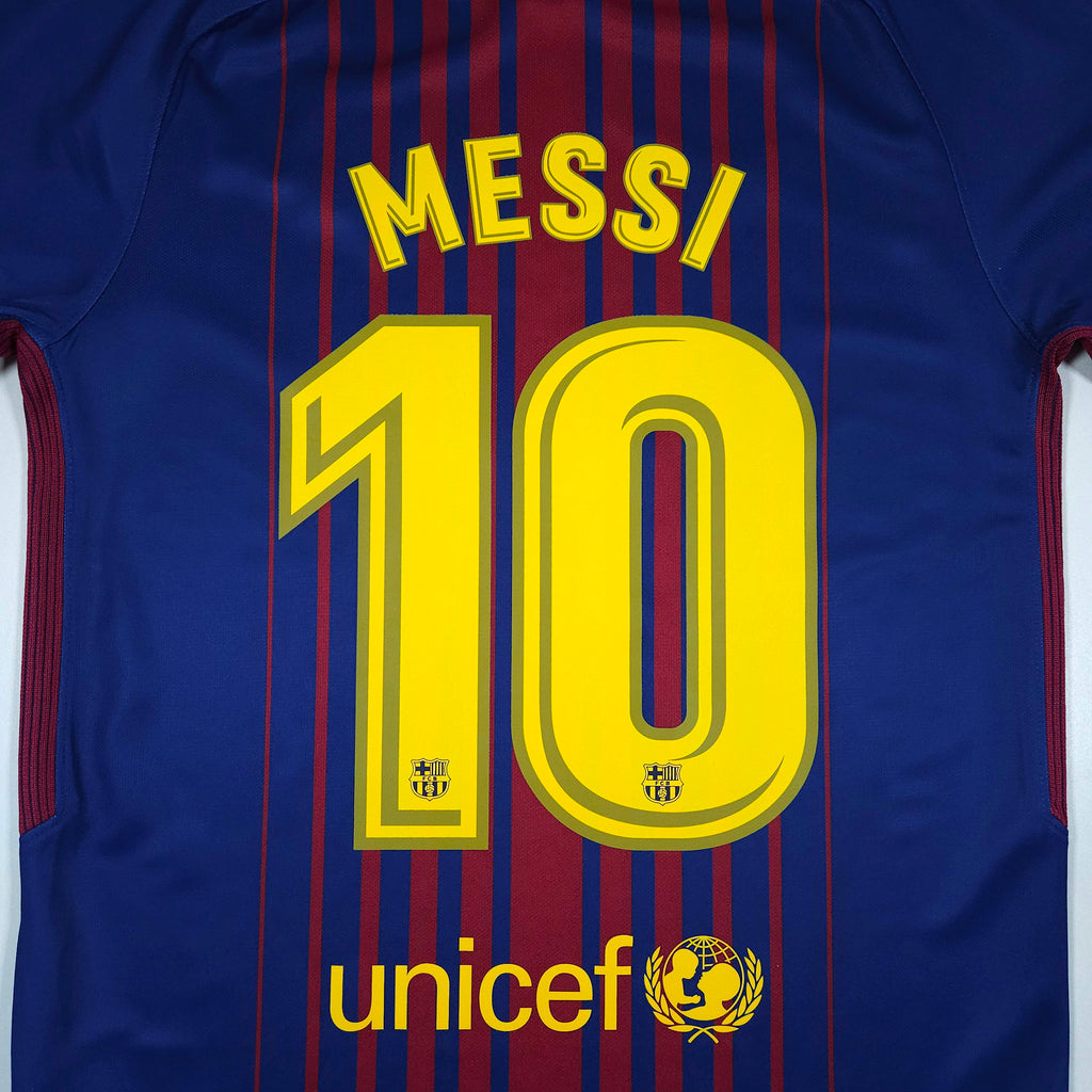 Barcelona Home Shirt 2017-18 – Messi #10 detailed view 8