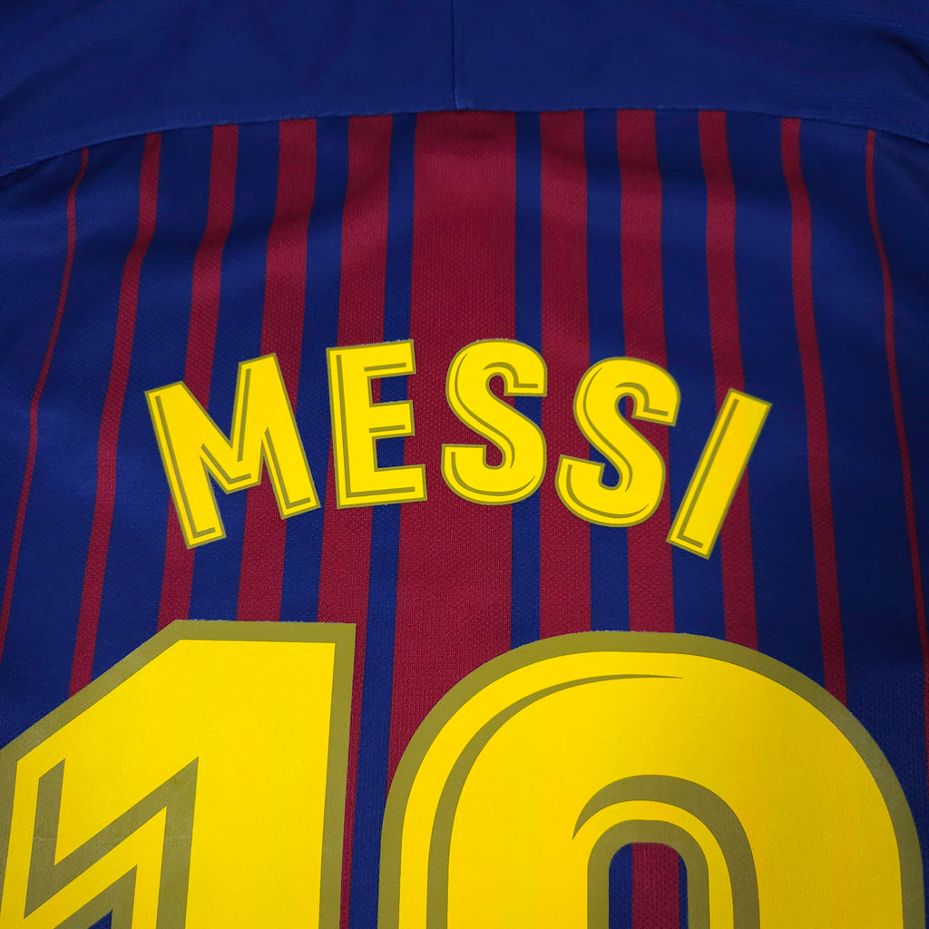 Barcelona Home Shirt 2017-18 – Messi #10 detailed view 11