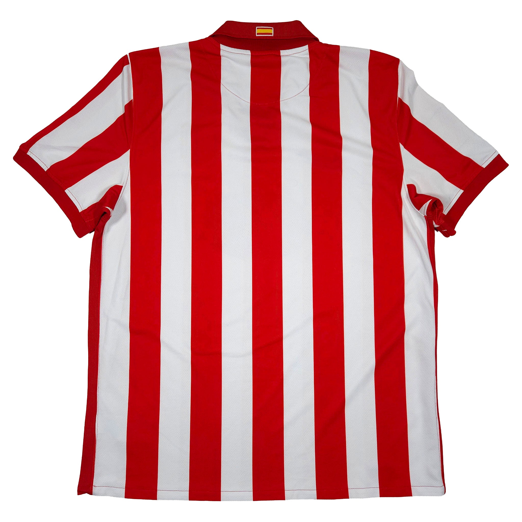 Atletico Madrid Home Shirt 2009-10 back view