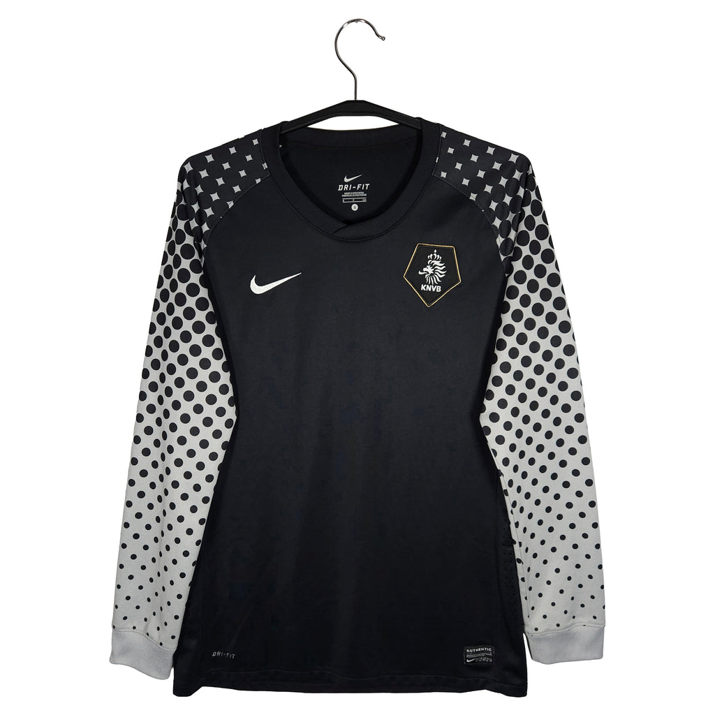 2010 Netherlands Longsleeve Authentic GK Shirt
