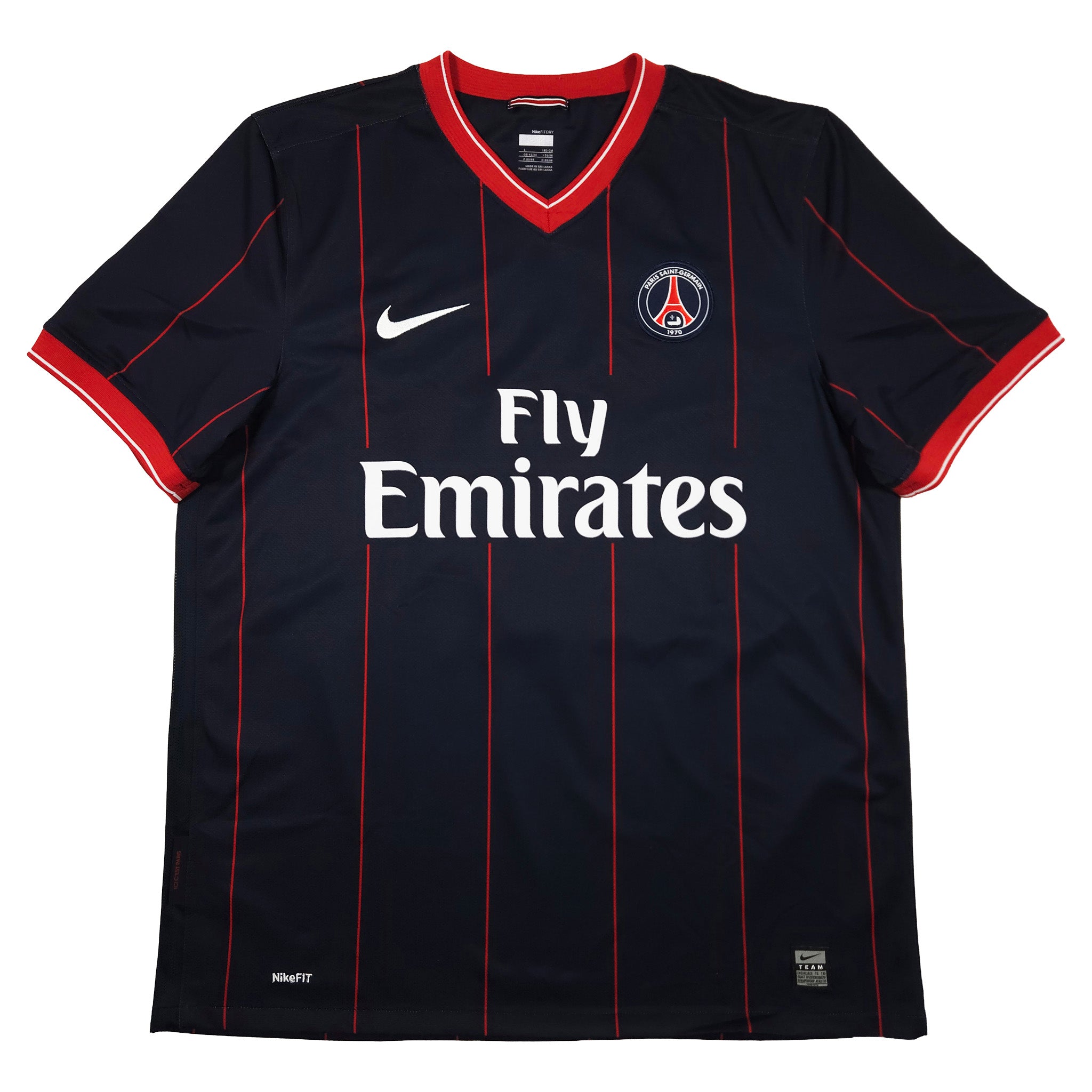 Paris Saint-Germain Home Shirt 2009-10 – Hoarau #9 front view