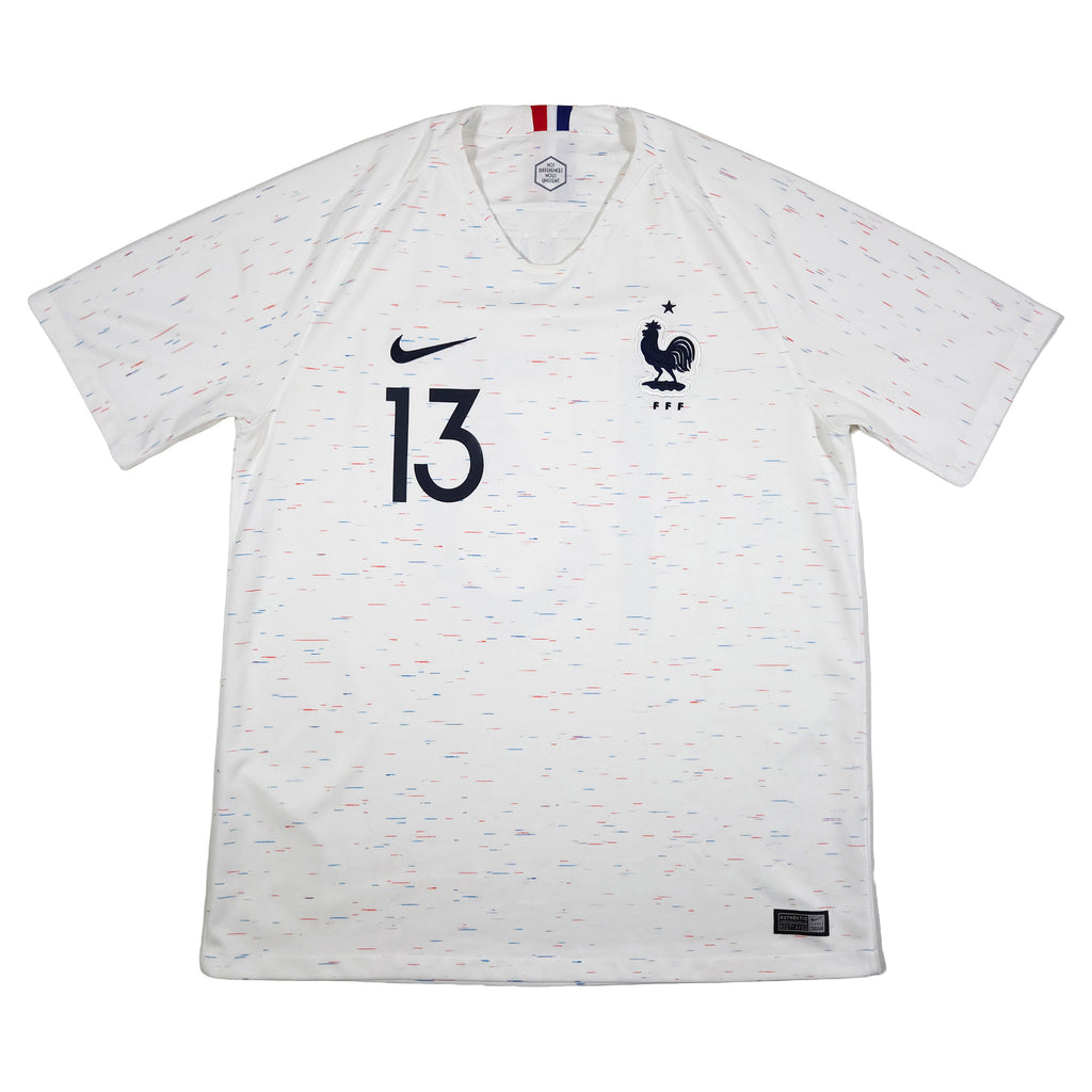 France Away Shirt 2018 – Kante #13 front view
