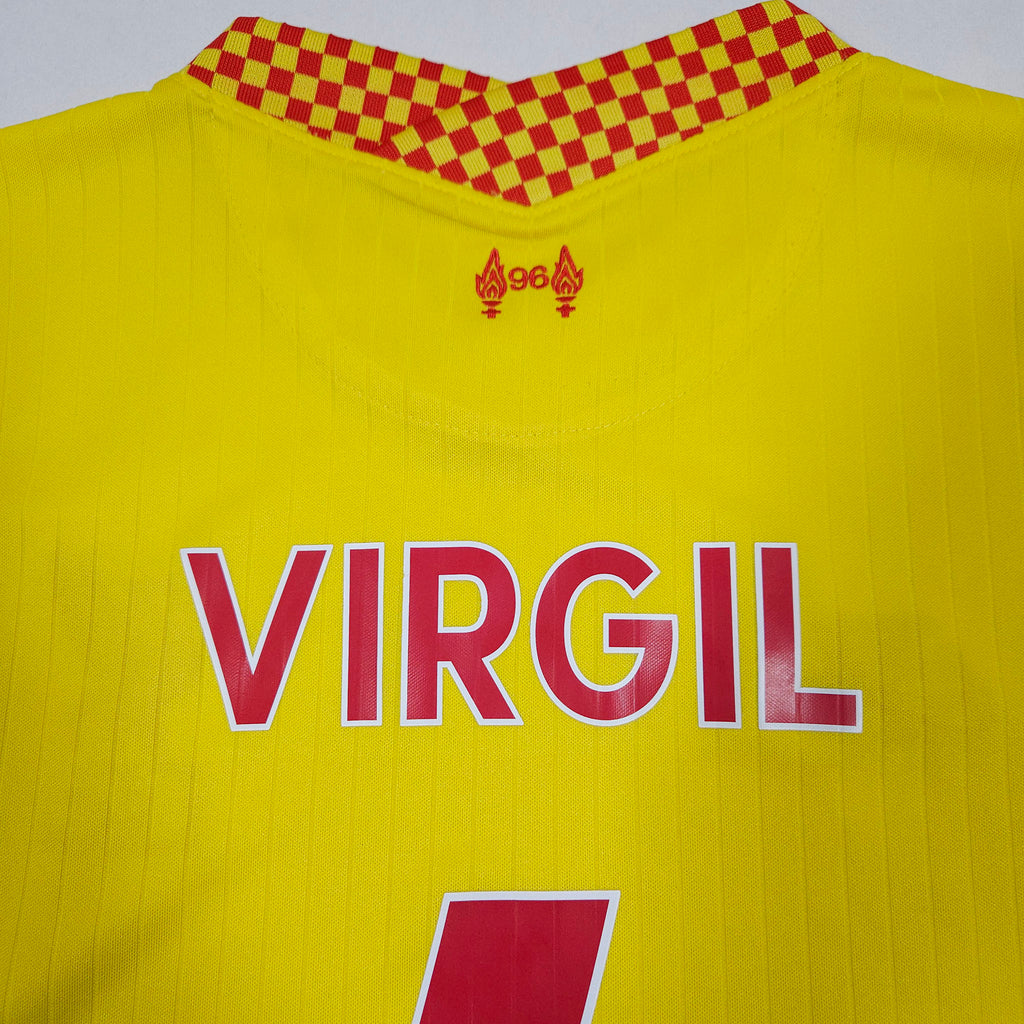 Liverpool Third Shirt 2021-22 – Virgil #4 detailed view 8