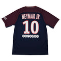 Paris Saint-Germain Home Shirt 2017-18 – Neymar Jr. #10 back view