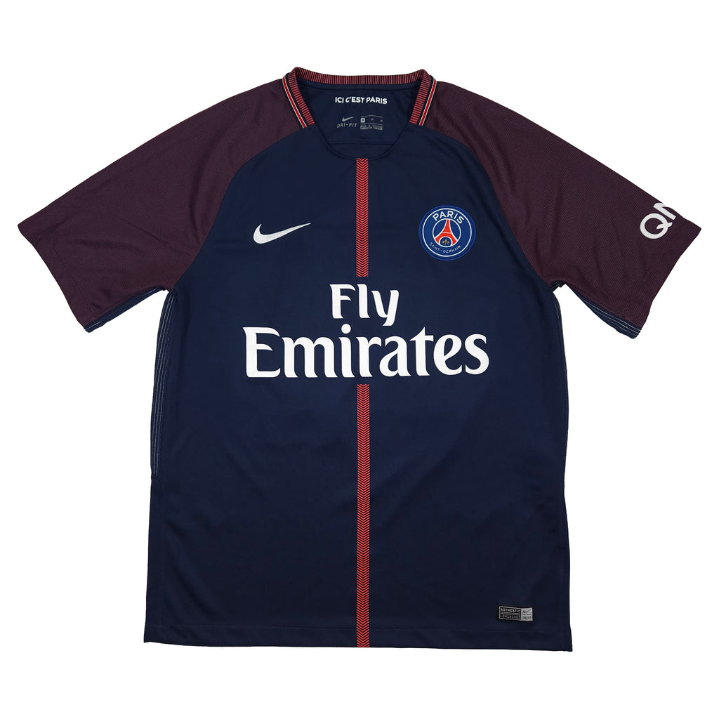 Paris Saint-Germain Home Shirt 2017-18 – Neymar Jr. #10 front view