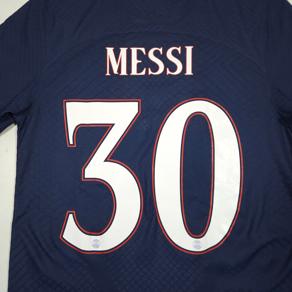 Paris Saint-Germain Home Shirt 2022-23 – Authentic – Messi #30 detailed view 8