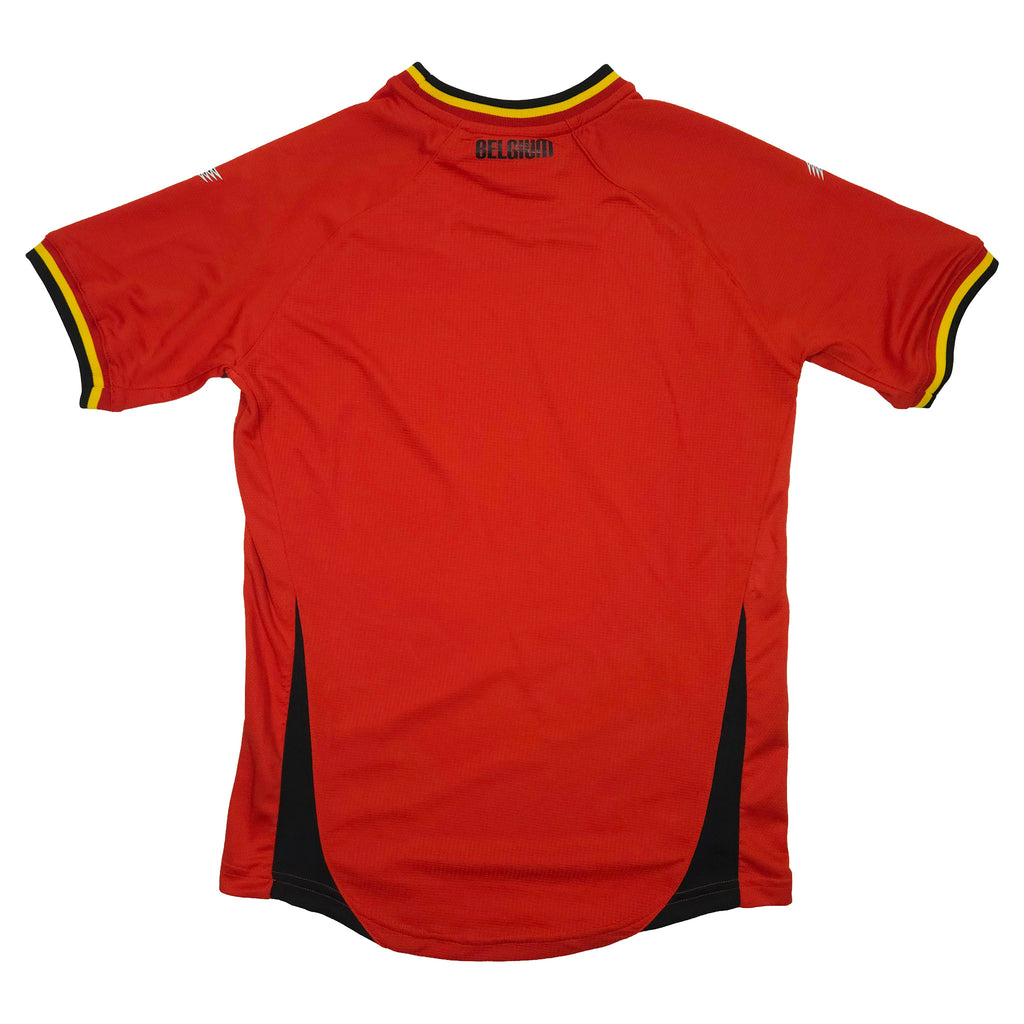 Belgium Home Shirt 2014 back view