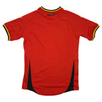 Belgium Home Shirt 2014 back view