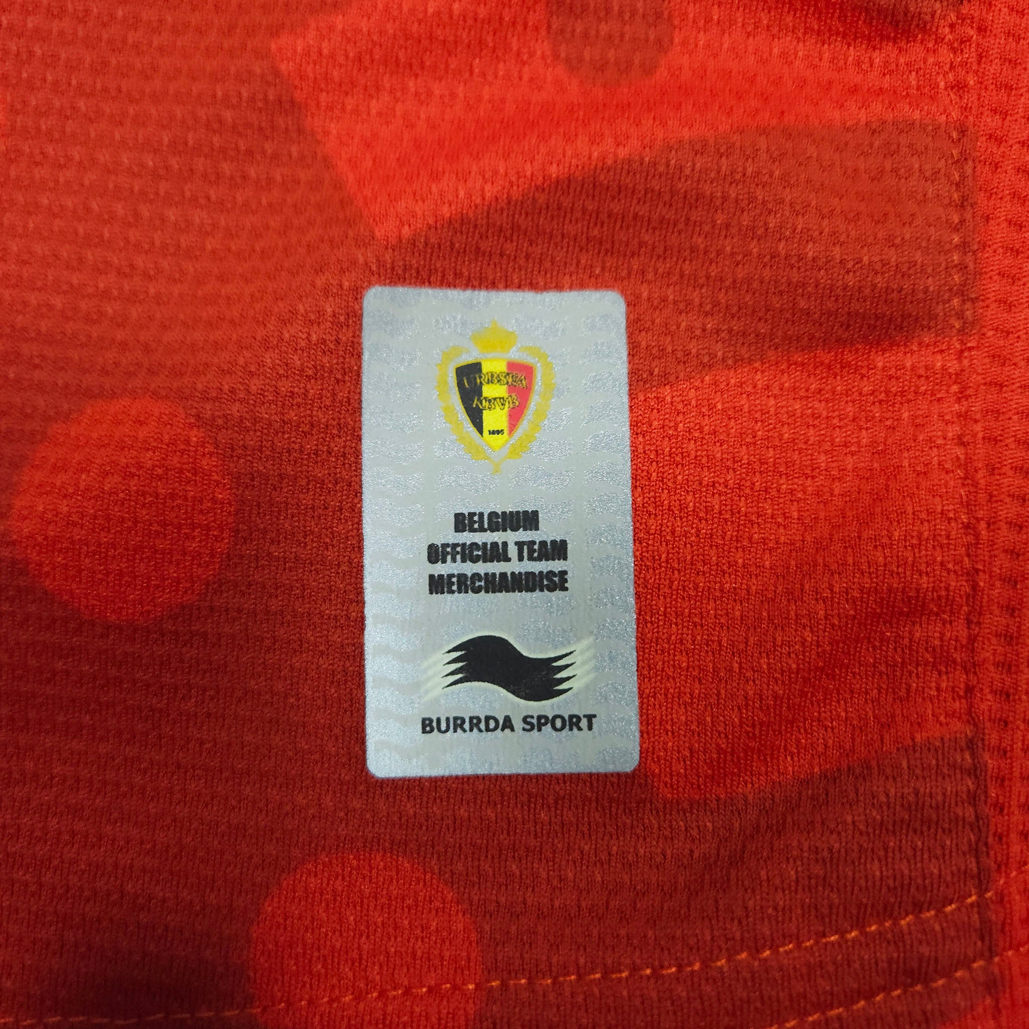 Belgium Home Shirt 2014 detailed view 4
