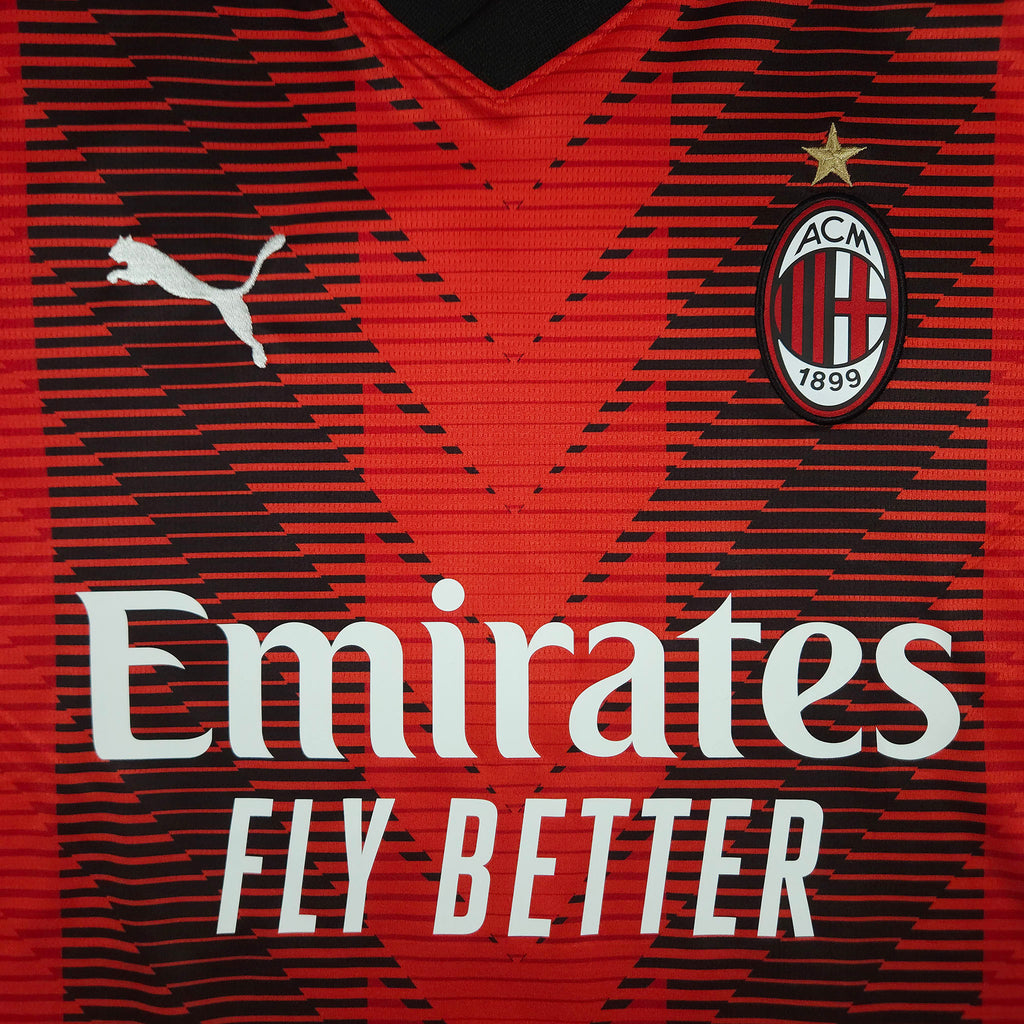 AC Milan Home Shirt 2023-24 – Giroud #9 detailed view 12