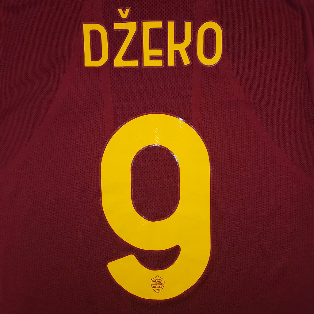 AS Roma Home Shirt 2021-22 – Džeko #9 detailed view 5
