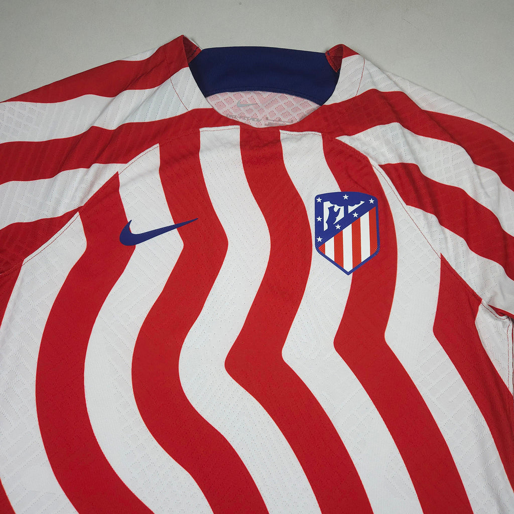 Atletico Madrid Home Shirt 2022-23 – Authentic detailed view 1