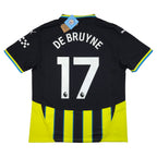 Manchester City Away Shirt 2024-25 – De Bruyne #17 back view