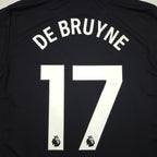 Manchester City Away Shirt 2024-25 – De Bruyne #17 detailed view 8