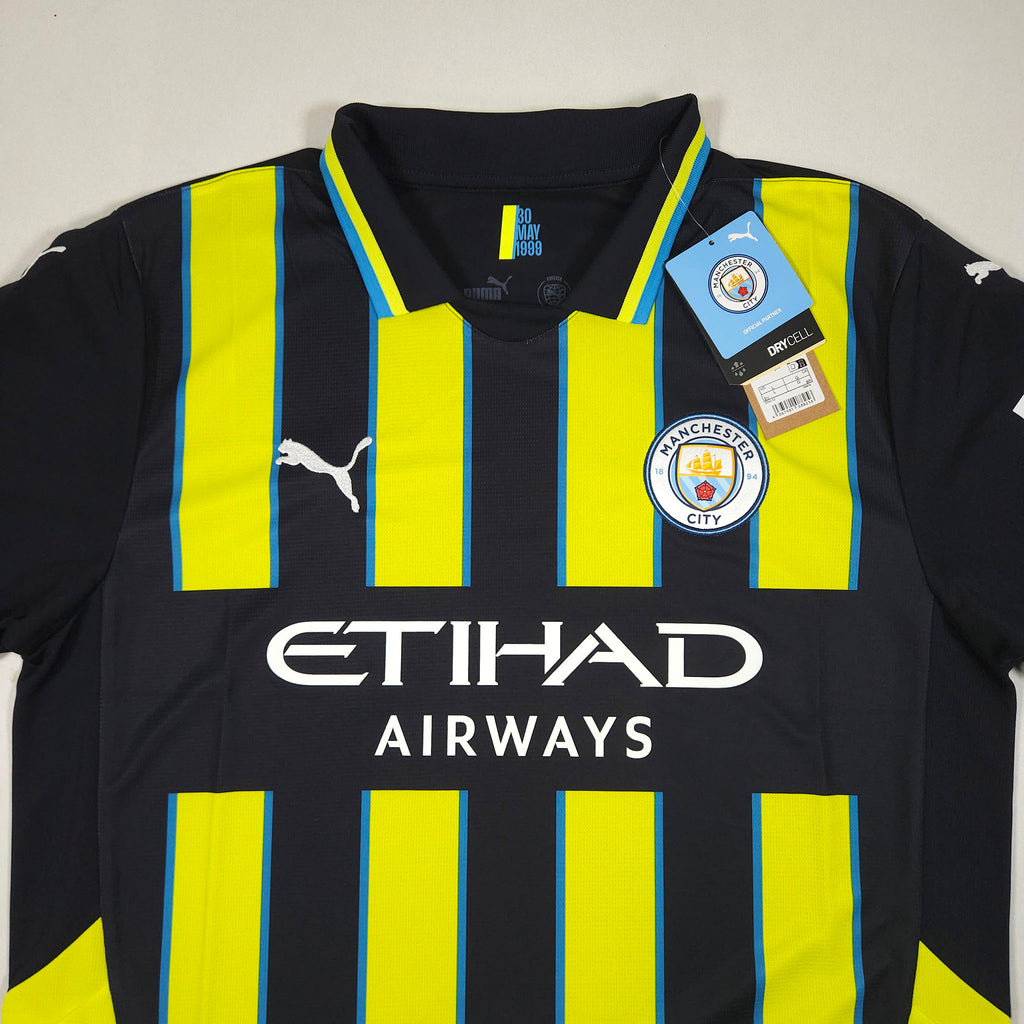 Manchester City Away Shirt 2024-25 – De Bruyne #17 detailed view 1