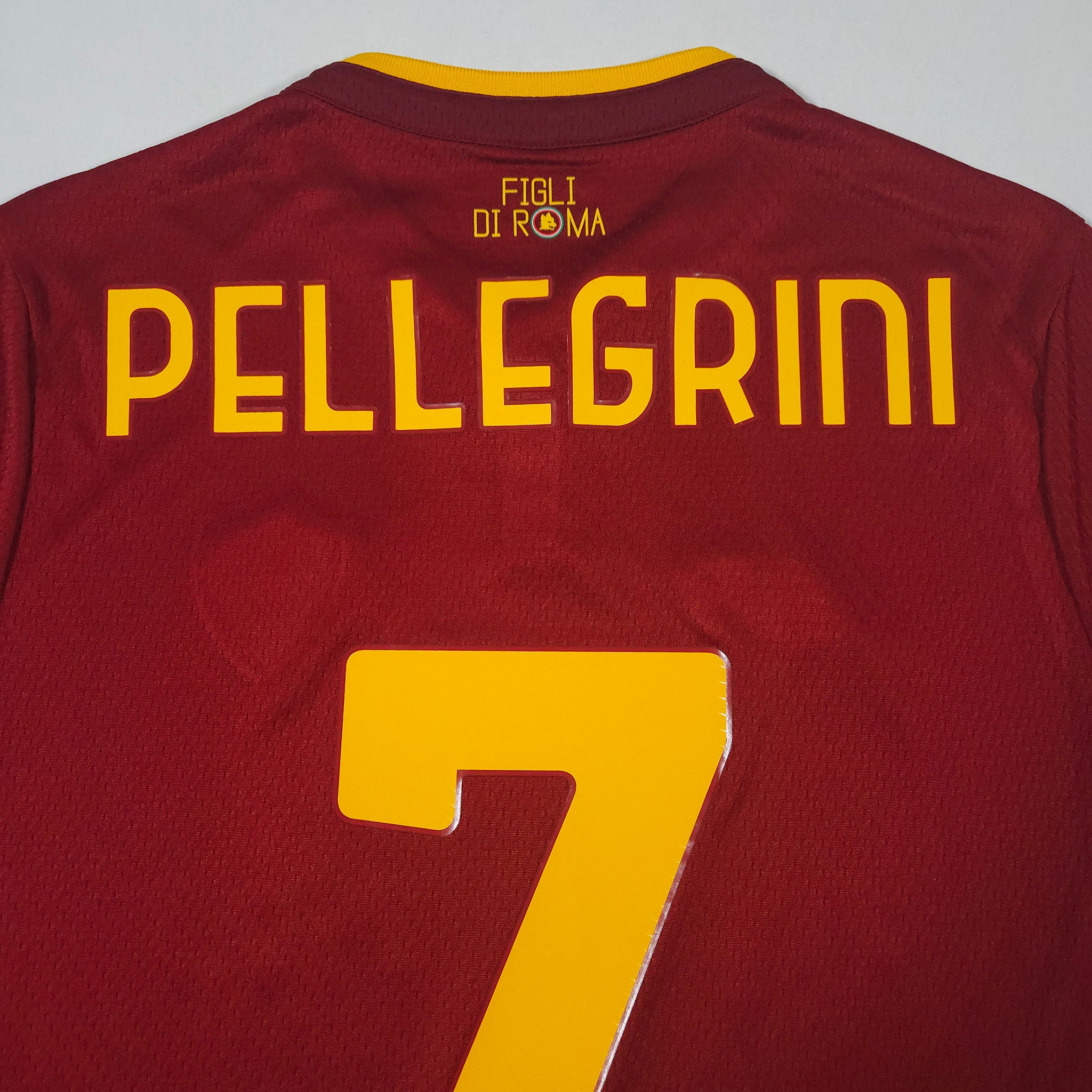 AS Roma Home Shirt 2022-23 – Pellegrini #7 detailed view 8