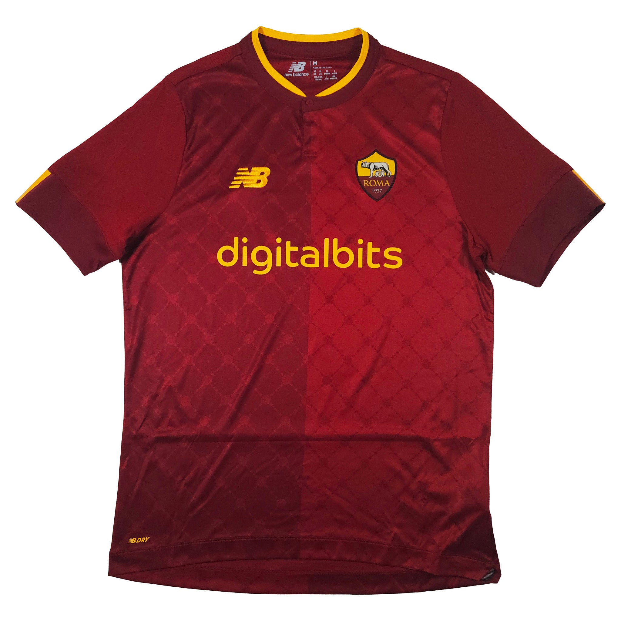 AS Roma Home Shirt 2022-23 – Pellegrini #7 front view