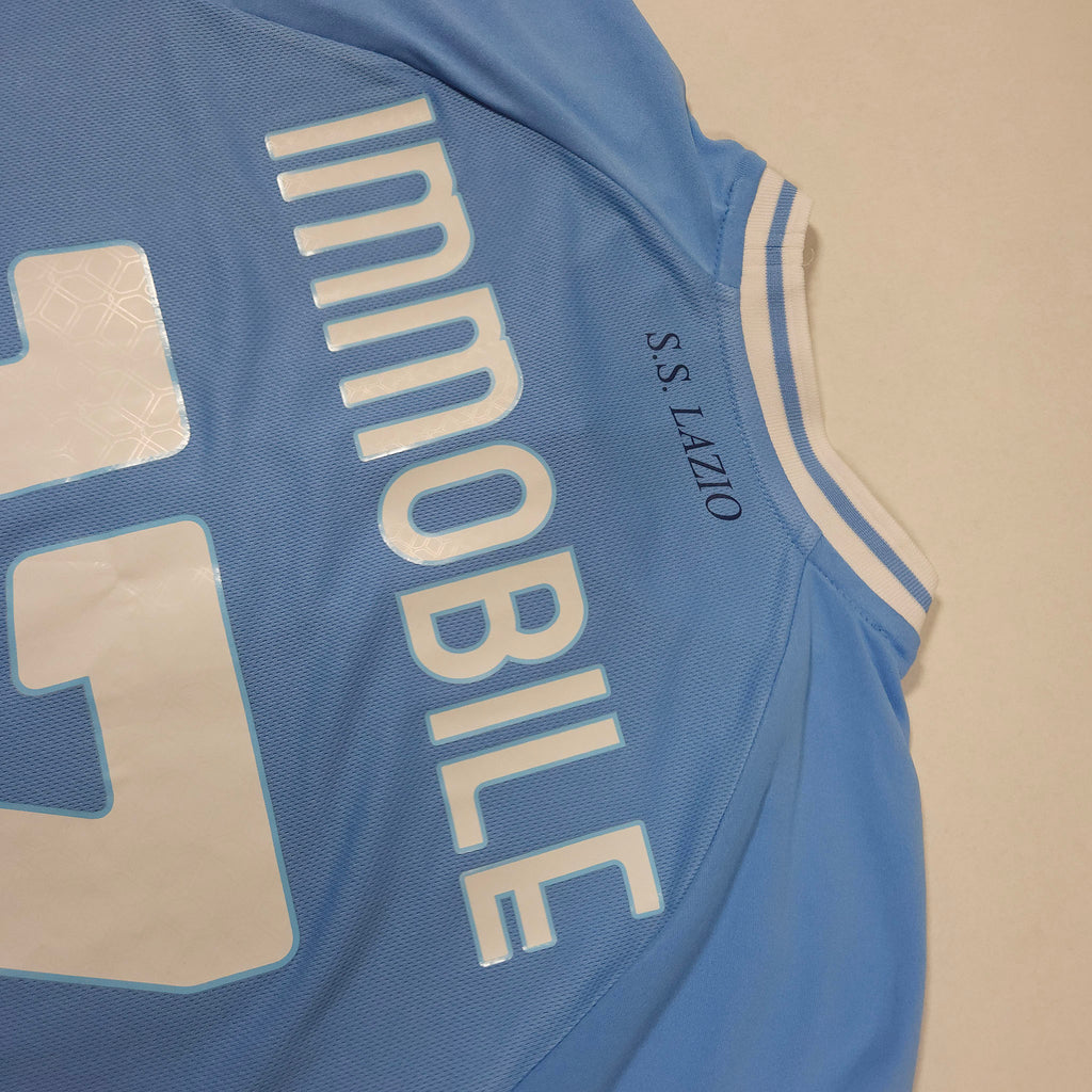 Lazio Home Shirt 2022-23 – Immobile #17 detailed view 12