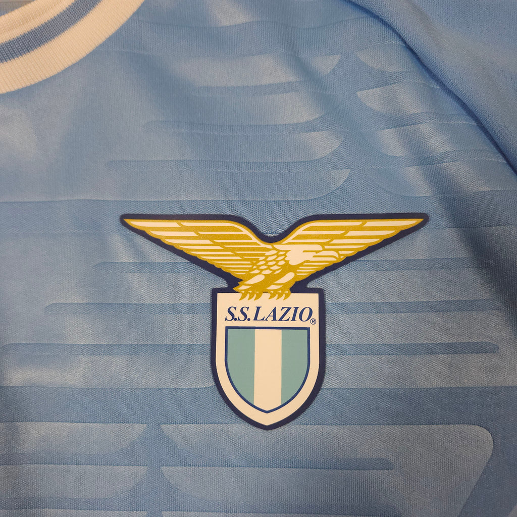 Lazio Home Shirt 2022-23 – Immobile #17 detailed view 2