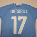 Lazio Home Shirt 2022-23 – Immobile #17 detailed view 7