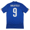 Italy Home Shirt 2014-15 – Balotelli #9 back view