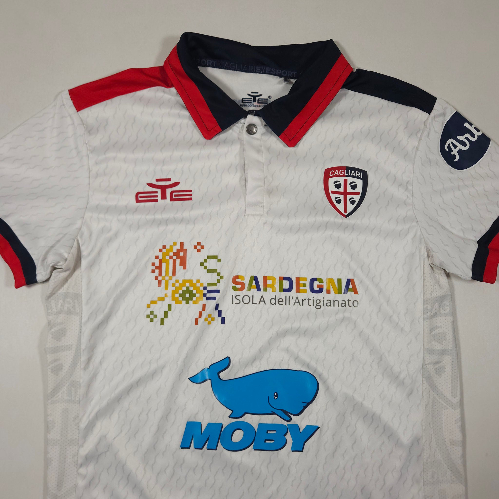 Cagliari Away Shirt 2023-24 detailed view 1