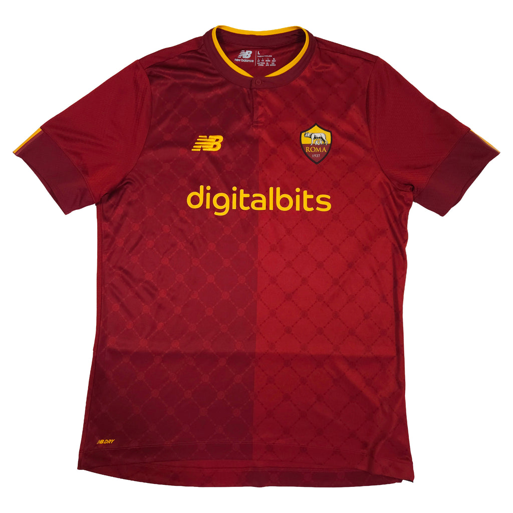 AS Roma Home Shirt 2022-23 – Pellegrini #7 front view