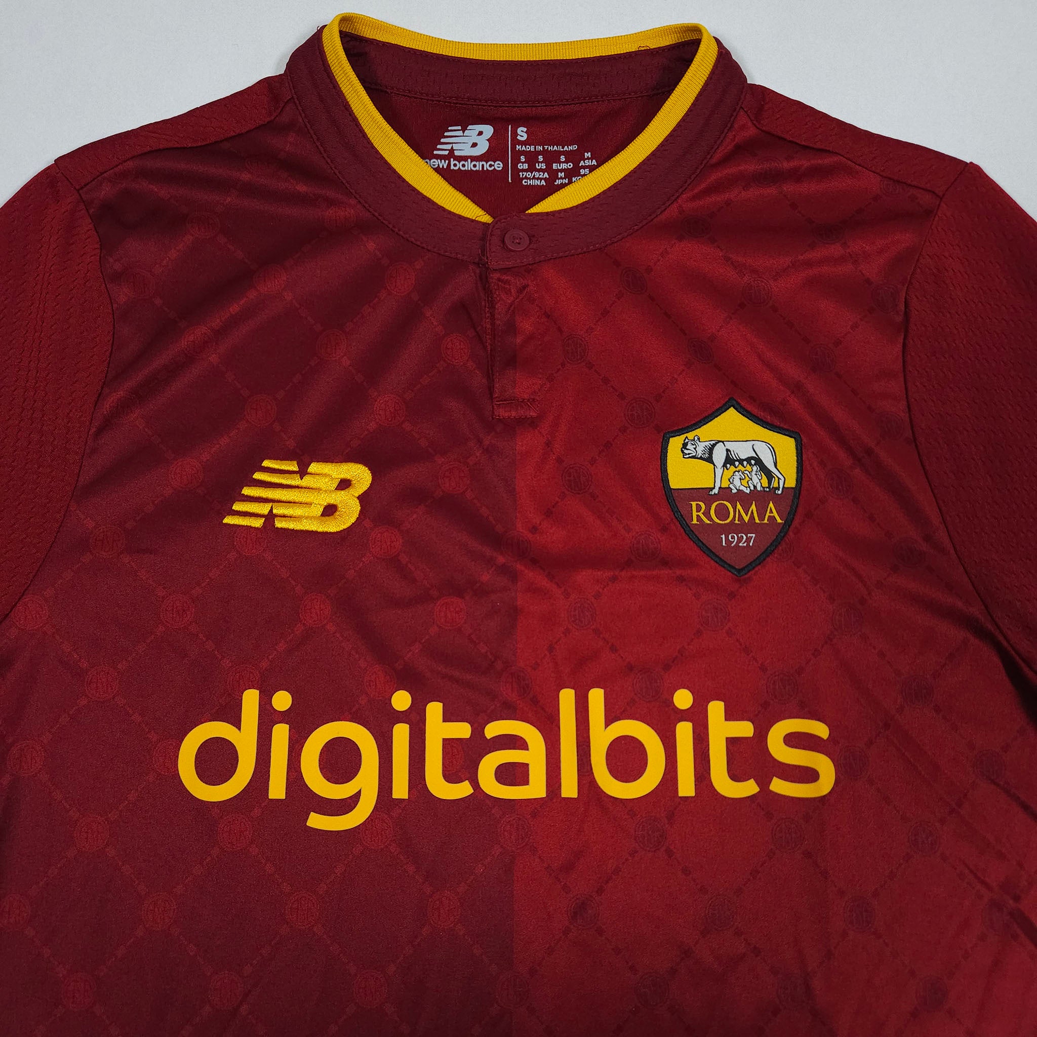 AS Roma Home Shirt 2022-23 detailed view 1