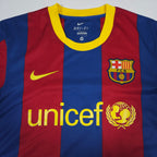 Barcelona Home Shirt 2010-11 detailed view 1