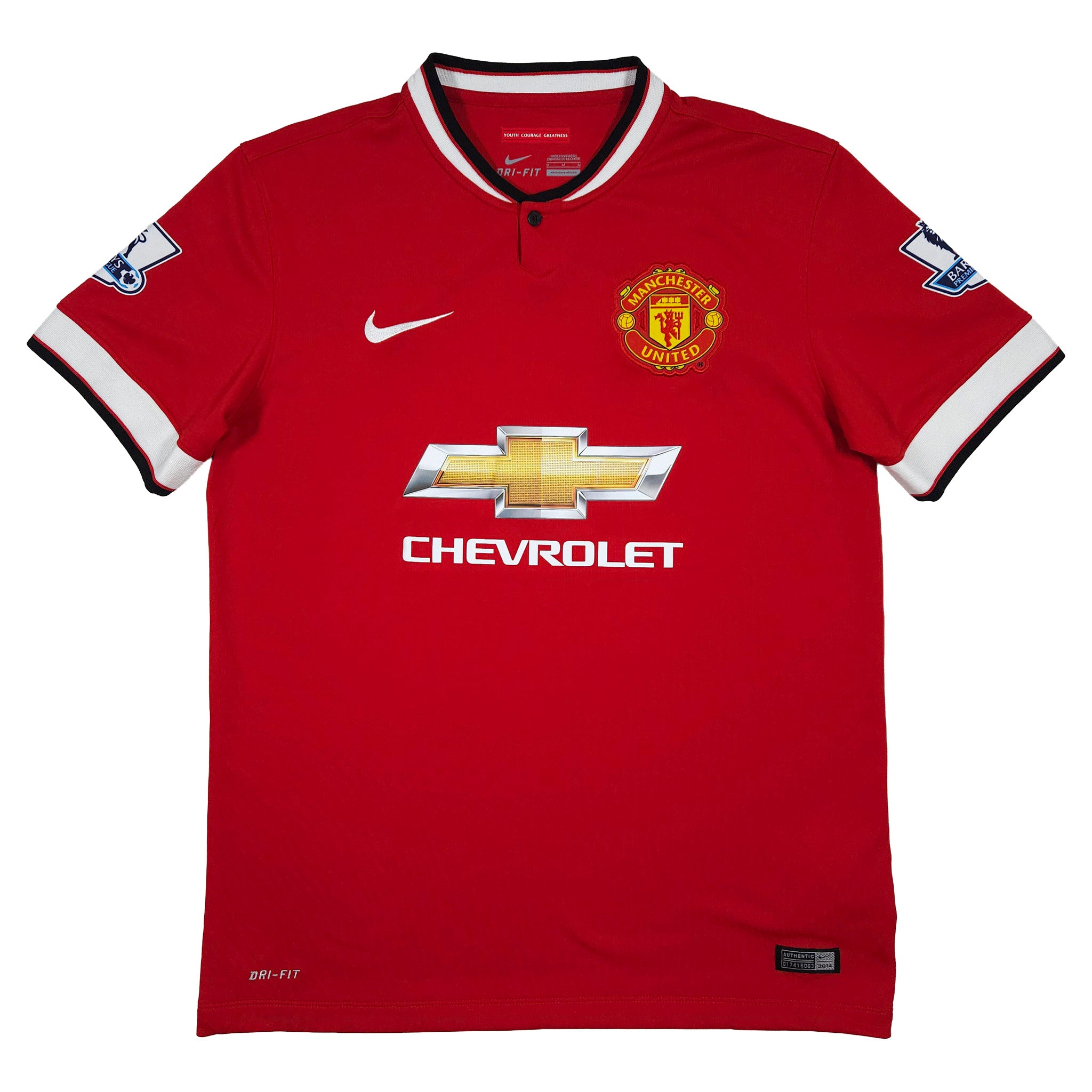Manchester United Home Shirt 2014-15 front view
