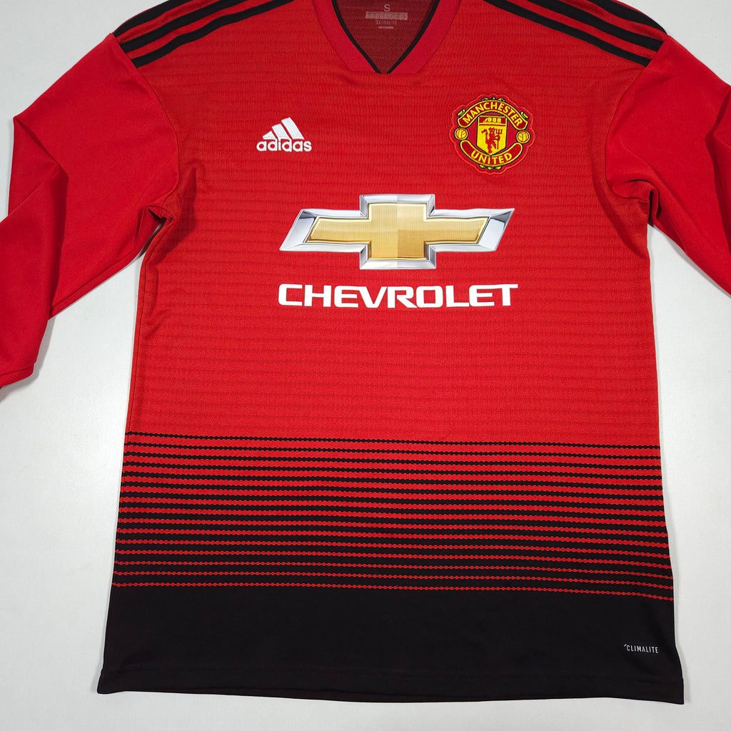 Manchester United Home Shirt 2018-19 – Longsleeve detailed view 1