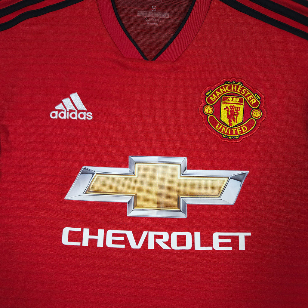 Manchester United Home Shirt 2018-19 – Longsleeve detailed view 2