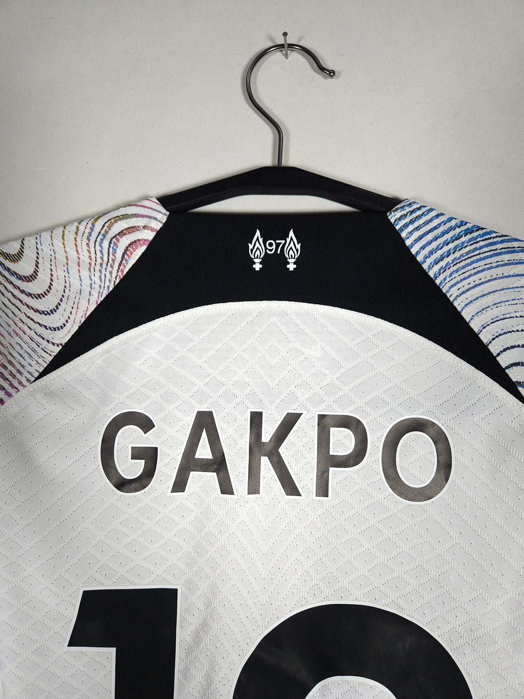 2022-23 Liverpool Authentic Away Shirt Gakpo #18