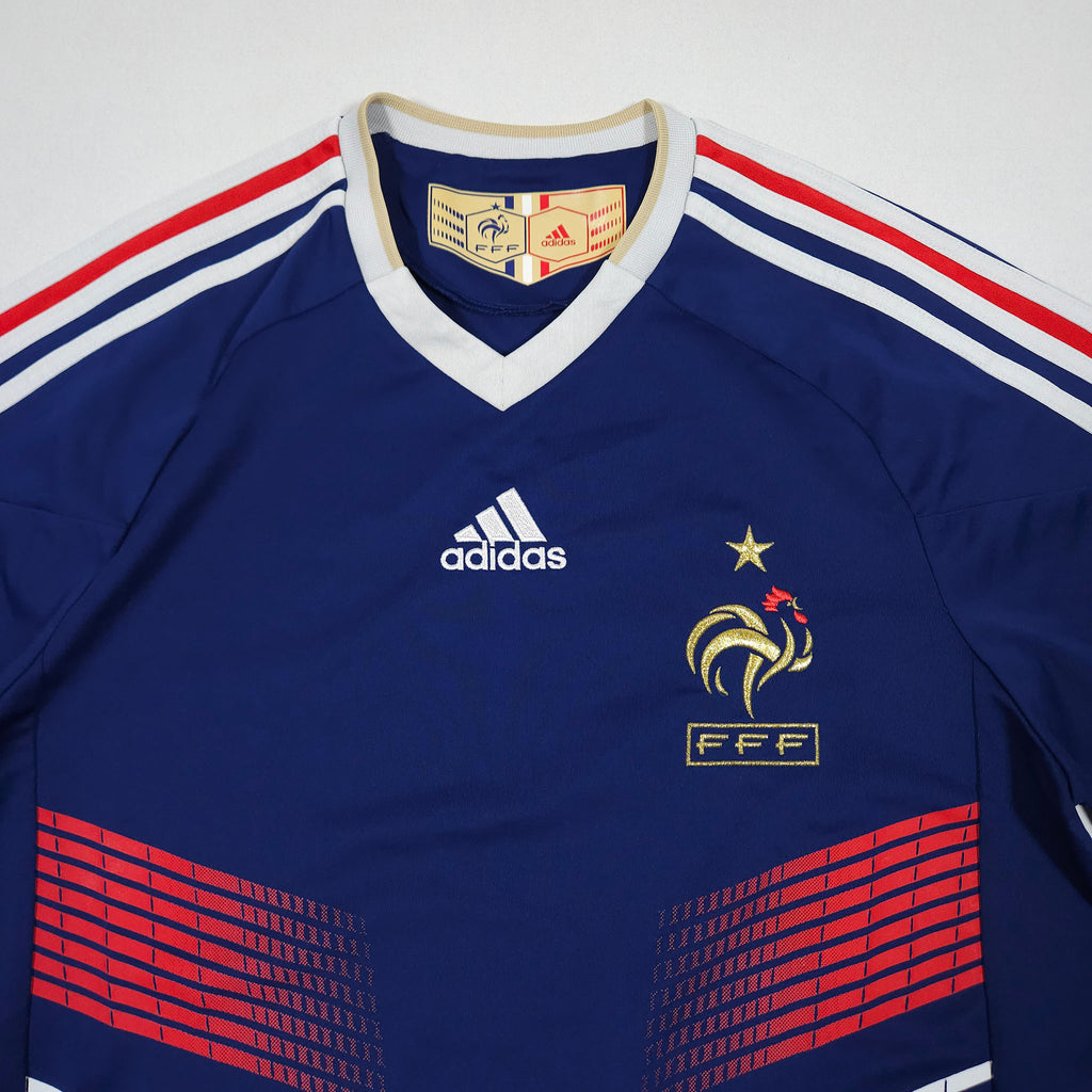 France Home Shirt 2009-10 detailed view 1