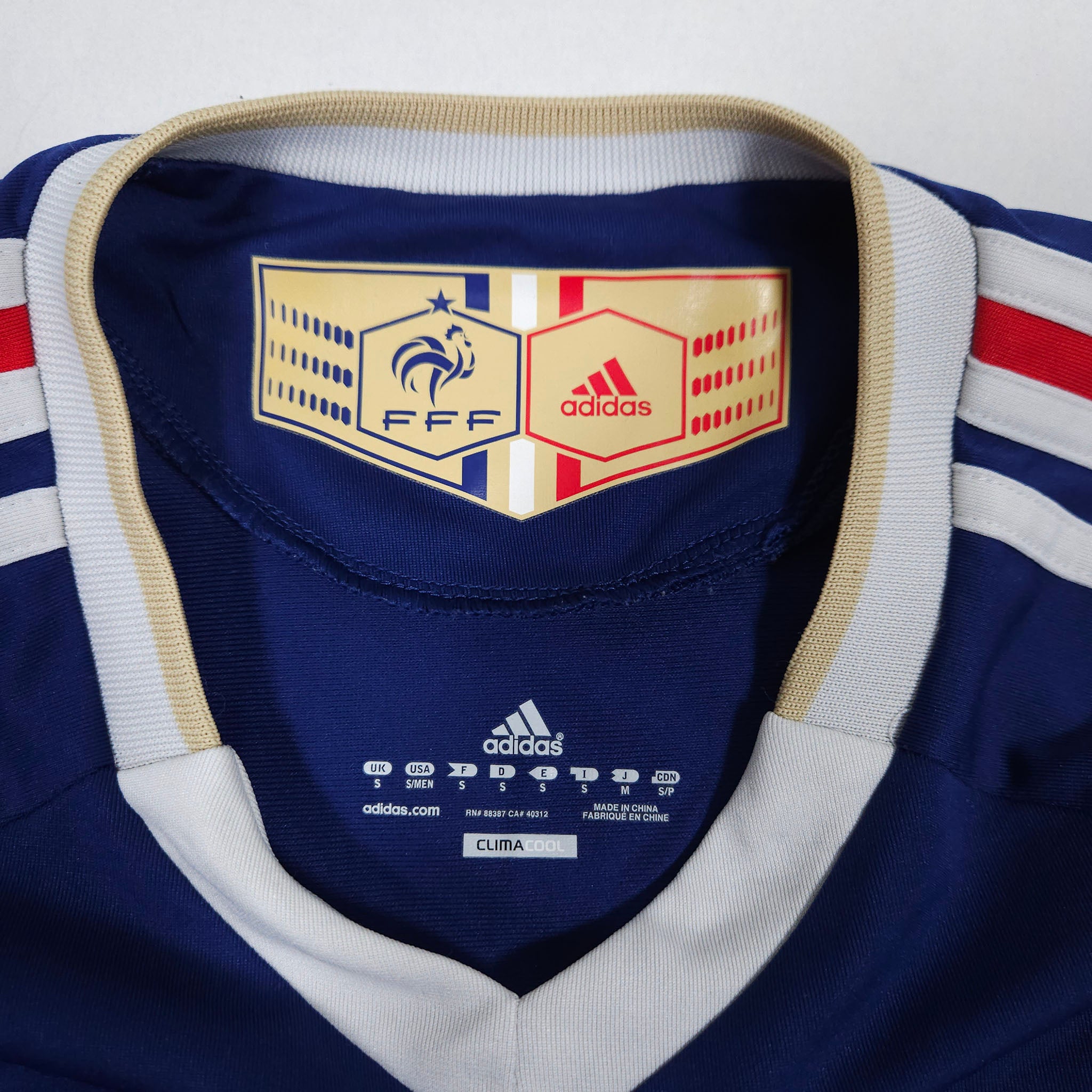 France Home Shirt 2009-10 detailed view 7