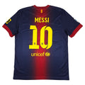 Barcelona Home Shirt 2012-13 – Messi #10 back view