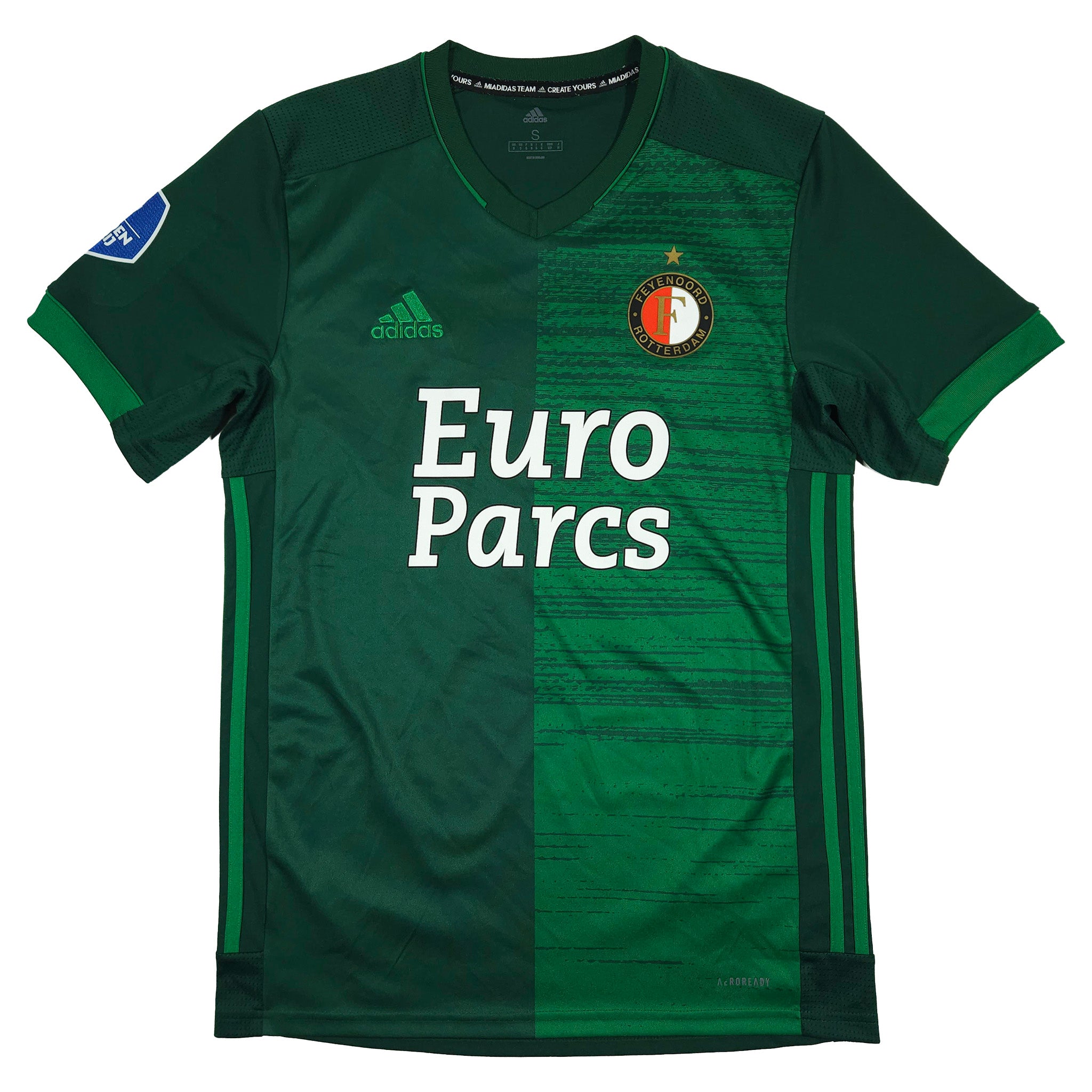 Feyenoord Third Shirt 2021-22 – Linssen #11 front view