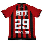 Willem II Away Shirt 2023-24 – Oosting #29 back view