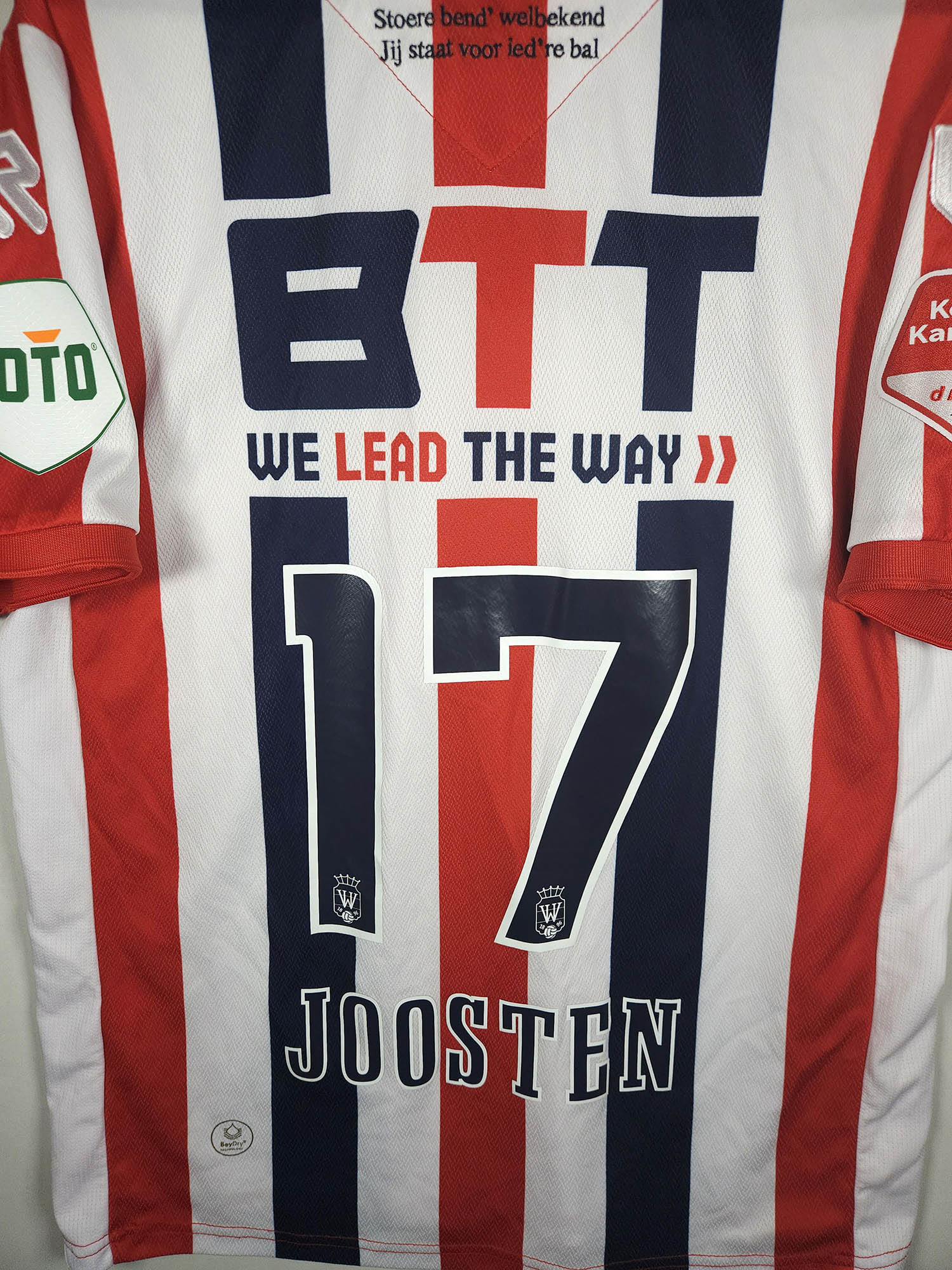 2023-24 Willem II Home Shirt Joosten #17