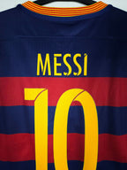 2015-16 Barcelona Home Shirt Messi #10