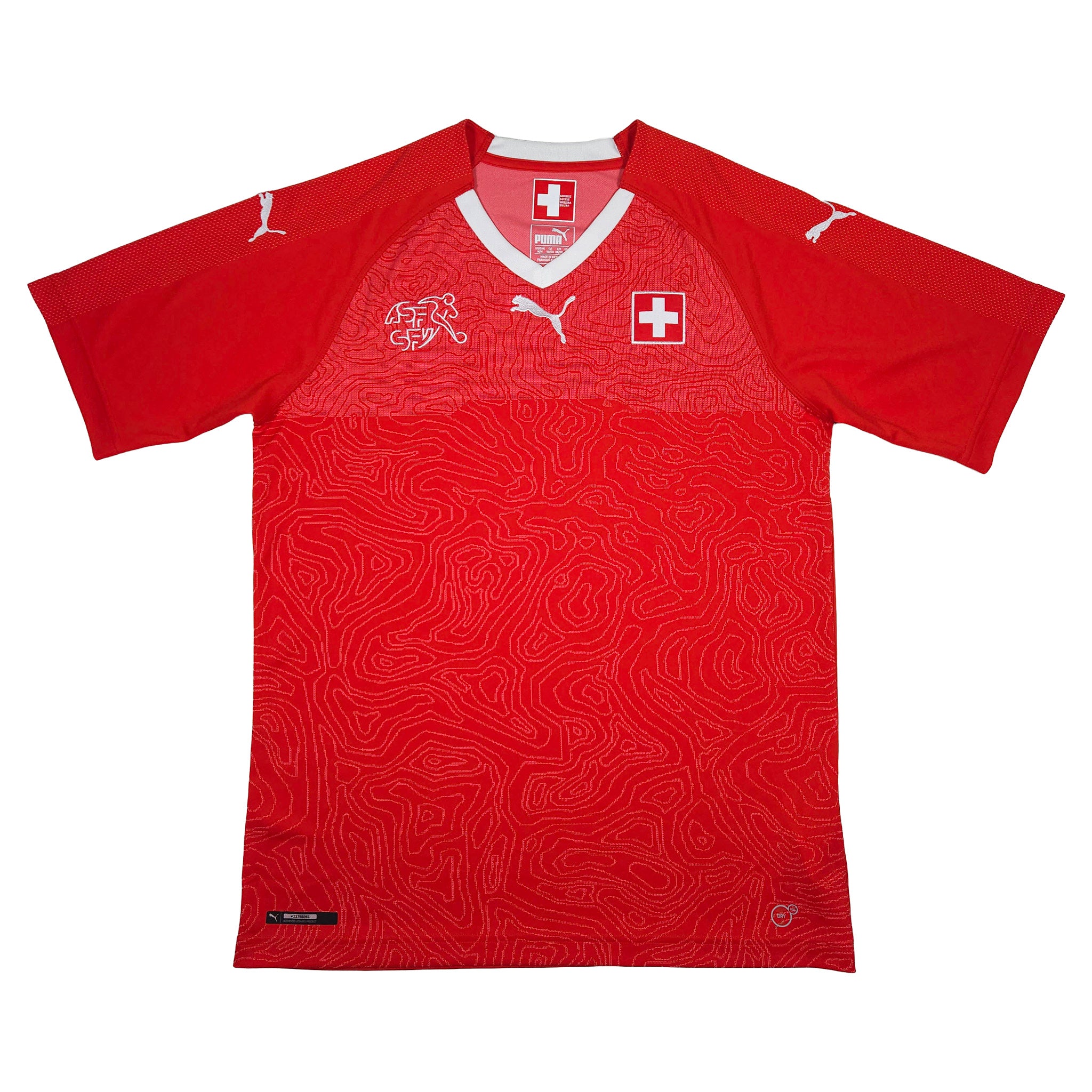 Switserland Home Shirt 2018-19 front view