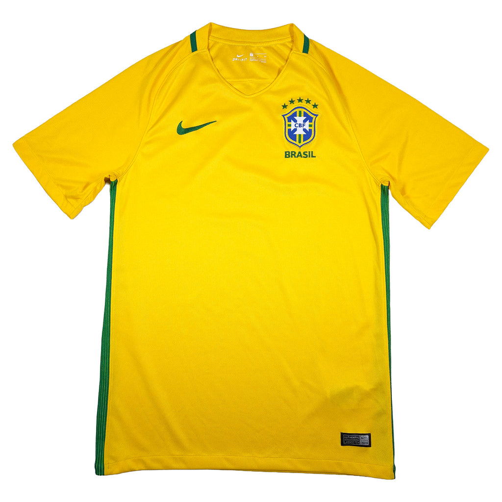 Brazil Home Shirt 2016-17 front view