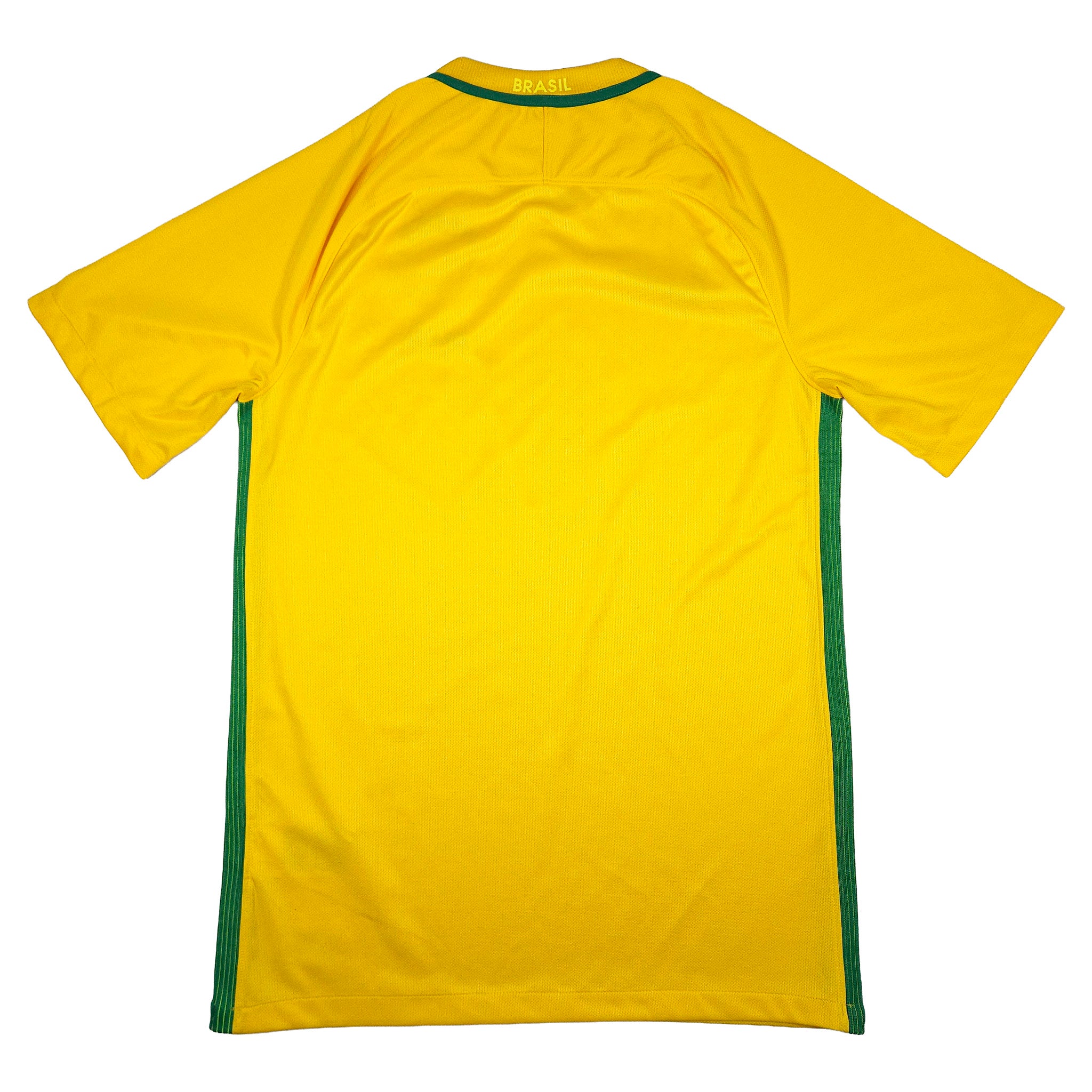Brazil Home Shirt 2016-17 back view