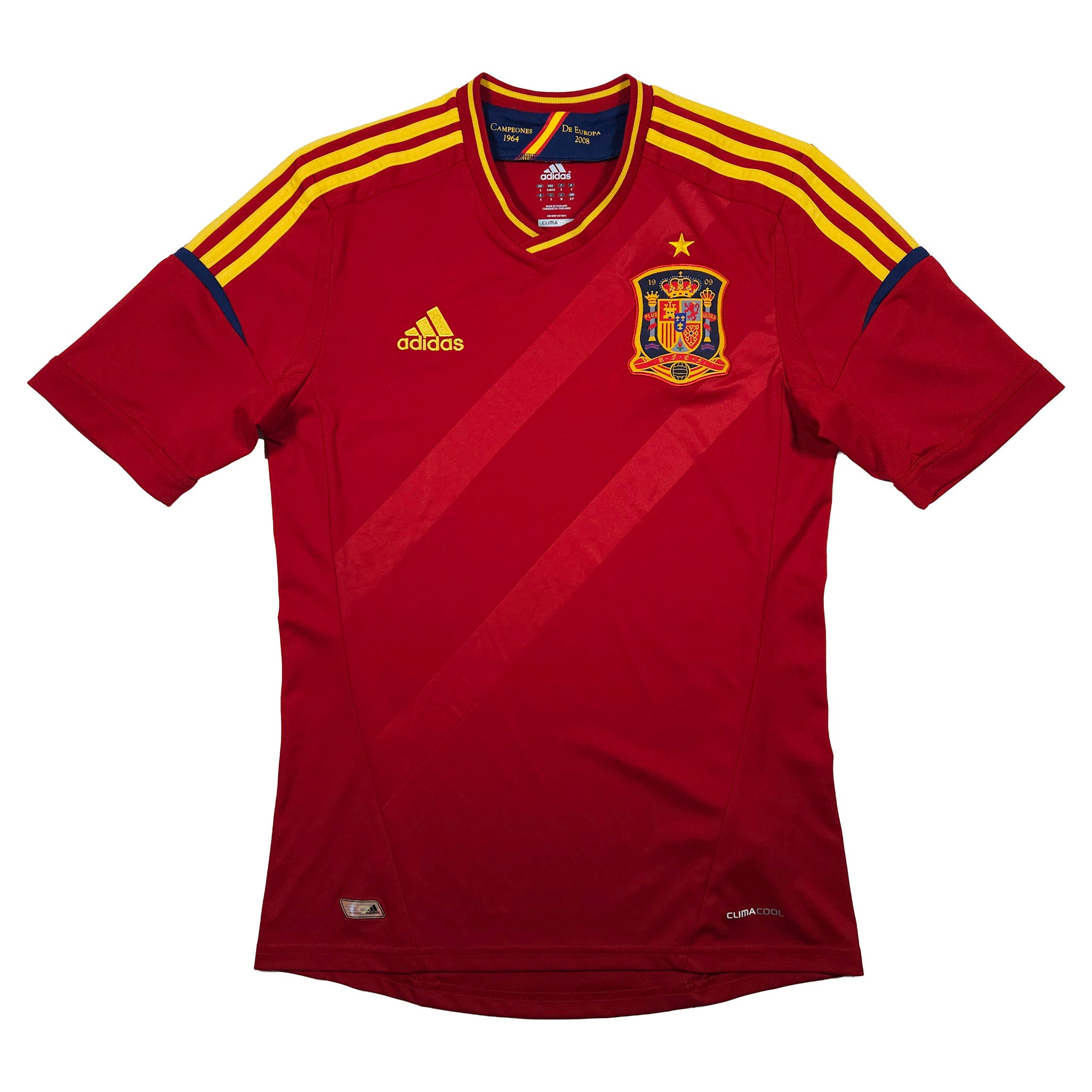 Spain Home Shirt 2011-12 front view